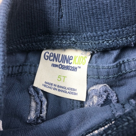 OshKosh B’gosh Pantalon Cargo Navy Taille 12 – Coton, Taille Ajustable